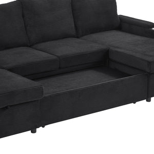 English Elm Swivel Barrel Accent Chair Chenille Tufted Round Club Seat for Living Room Lounge Black N719S002190B