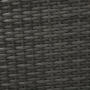 English Elm Christopher Knight Home® - CYPRESS Wicker Outdoor Dining Chair with Water-Resistant Cushion, Durable Weatherproof Patio Seating Grey 32.5 L x 23.3 W x 14 H 61562.00GRY