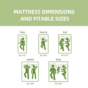 English Elm 12-inch Queen Copper Gel Foam Mattress with 7-zone Support and Cooling Air Layer W5081P394366