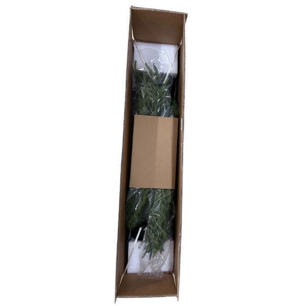 English Elm 4' Artificial Pine Tree Set of 2 Real Touch Lifelike Needles Indoor Outdoor Decor W3912P437636