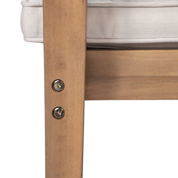 English Elm Christopher Knight Home® - Durable 5-Piece Acacia Wood Patio Dining Set With Cushioned Chairs For Ultimate Outdoor Comfort N779P234497B-2_N779P234500B