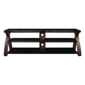 OSP Home Furnishings Timber 67" TV Stand Espresso