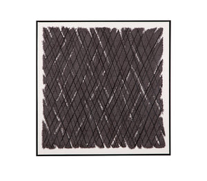 Basset Mirror Ganesha Hand-painted Canvas Art In Elegant Black Frame – Perfect For Home Decor & Spiritual Vibes! Black Canvas,Wood 7300-957