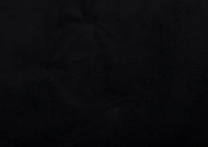 English Elm Ultra 5PC Modern Round Dining Set with Faux Marble Top & 4 Black Velvet Chairs, Chrome Legs, 43" B011S01608