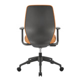 Filip Low Back Office Chair Cognac 73002-COG