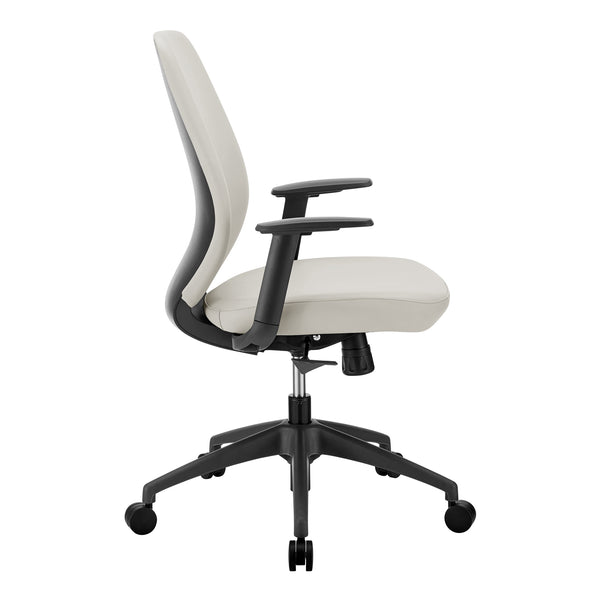 Filip Low Back Office Chair Light Gray 73002-LTGRY