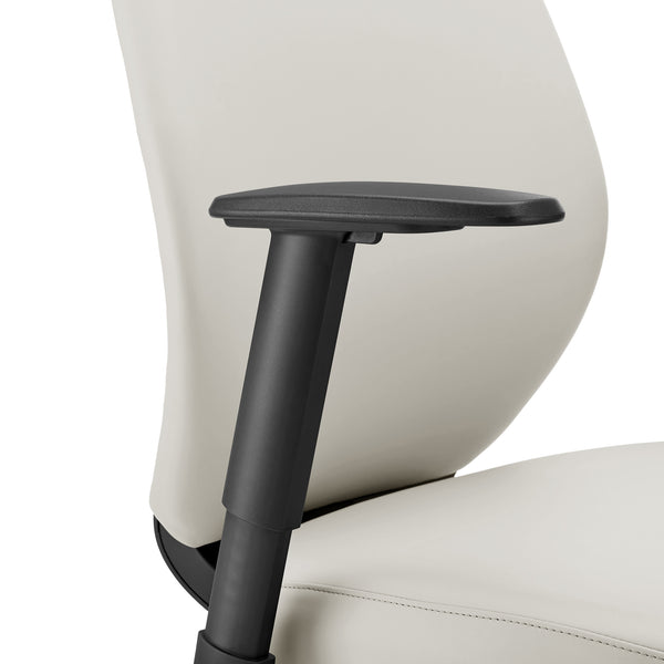 Filip Low Back Office Chair Light Gray 73002-LTGRY