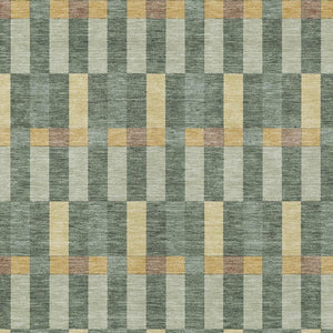 Geometric Polyester Area Rug Washable Indoor Outdoor Stain Resistant Patio Living Room