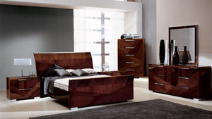 VIG Furniture Queen Capri - Lacquer Italian Modern Bedroom Set VGALFCAPRI-SET-Q