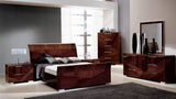 Queen Capri - Lacquer Italian Modern Bedroom Set