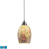 Avalon 5'' Wide 1-Light Mini Pendant - Satin Nickel - Includes LED Bulb 73021-1-LED Elk Lighting