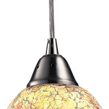 Avalon 5'' Wide 1-Light Mini Pendant - Satin Nickel 73021-1 Elk Lighting