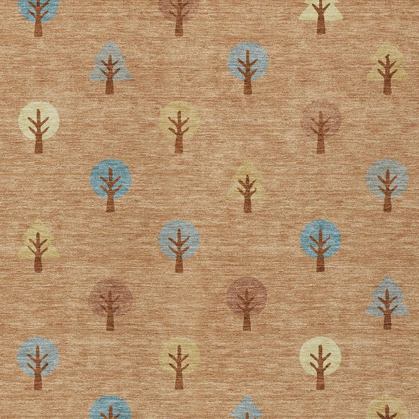 Geometric Polyester Area Rug Washable Indoor Outdoor for Patios Entryways and Living Rooms