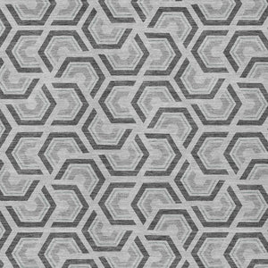 Geometric Polyester Area Rug Washable Low Pile for Indoor Outdoor Patio and Living Spaces