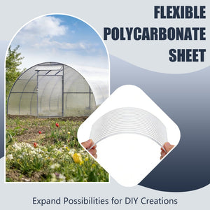 English Elm 5' 5 Ft Twin Wall Polycarbonate Greenhouse Panels 12 Pack Uv Blocking Insulated Sheets W3213P460541