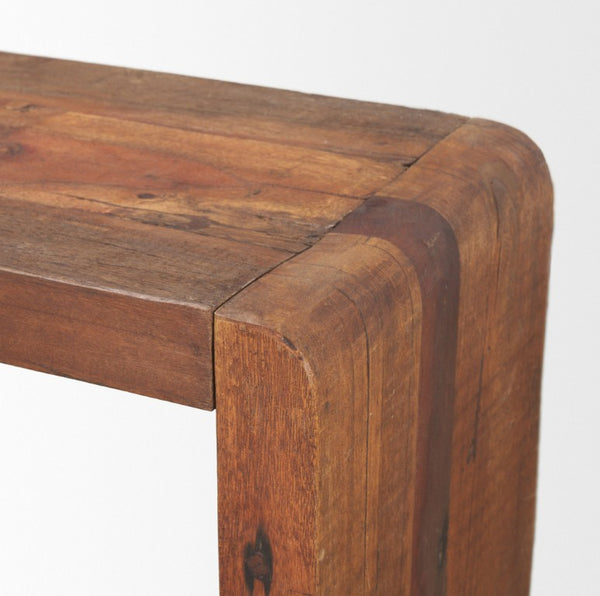 60 Inch Reclaimed Wood Entryway Console Table Rustic Farmhouse Living Room Accent