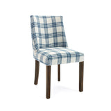 Christopher Knight Home® - Noble House - Harman Contemporary Upholstered Plaid Dining Chairs - Set of 2