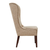 Madison Park Garbo Modern/Contemporary Captains Dining Chair FPF20-0278 Beige