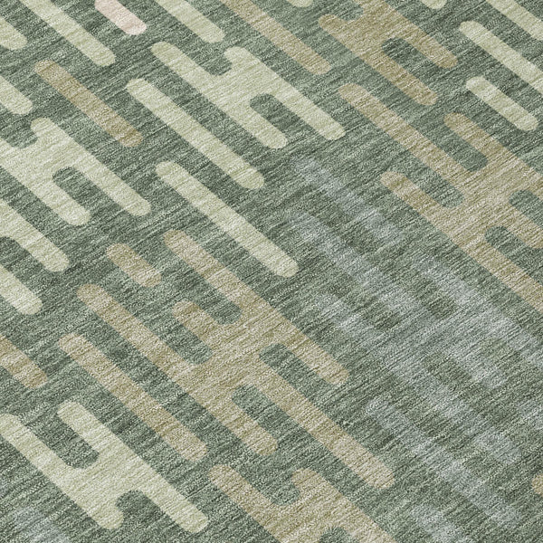 8x10 Abstract Washable Polyester Area Rug for Patios Entryways and Family Rooms