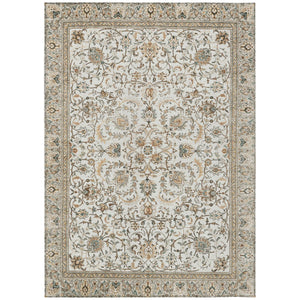 9x12 Botanical Leaf Polyester Area Rug Machine Washable for Indoor Outdoor Spaces