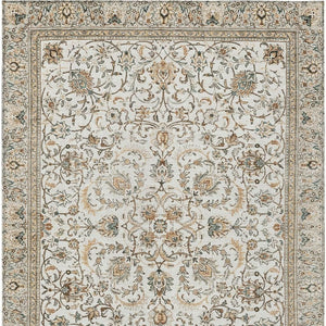 9x12 Botanical Leaf Polyester Area Rug Machine Washable for Indoor Outdoor Spaces