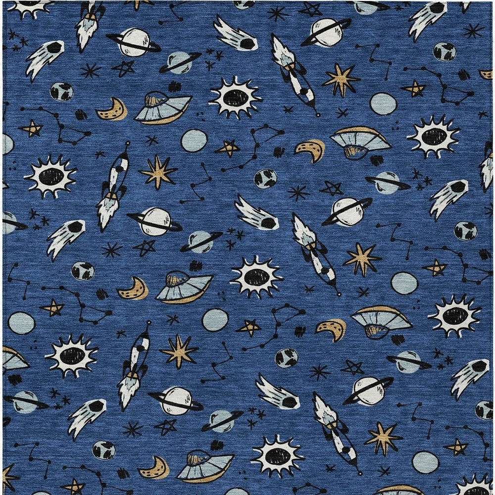 Animal Print Washable Polyester Area Rug for Stylish Indoor Outdoor Living Spaces