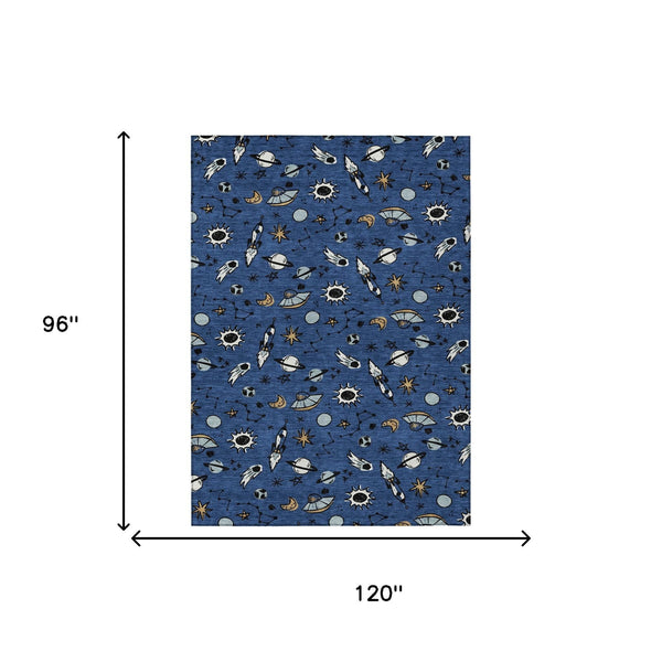 Animal Print Washable Polyester Area Rug for Stylish Indoor Outdoor Living Spaces