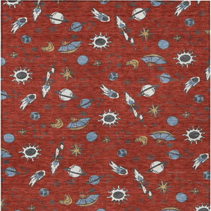 Animal Print Washable Polyester Area Rug Stain Resistant Bold Indoor Outdoor Patio Decor