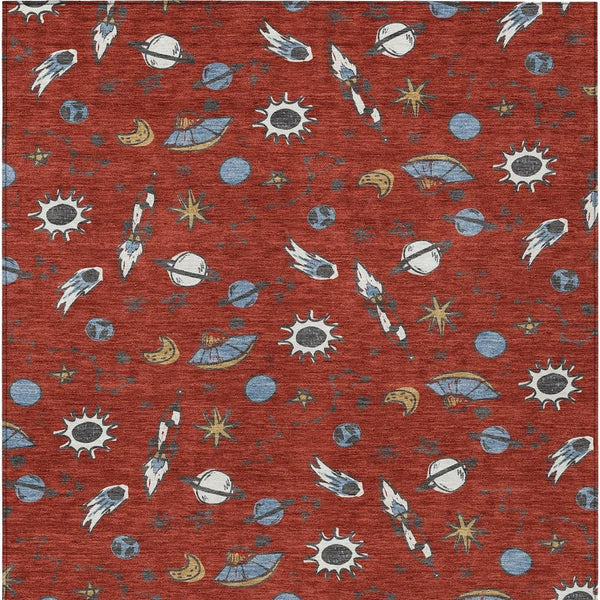 Animal Print Washable Polyester Area Rug Stain Resistant Bold Indoor Outdoor Patio Decor