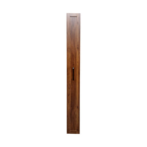English Elm 7 Tier Pull Out Slim Rolling Pantry Shelf for Kitchen Gaps and Narrow Spaces W331P411569