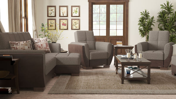 English Elm Primenest Skyhaven Upholstered Convertible Chaise Lounge With Storage - Stylish & Versatile Comfort! B030P303524-GIGA