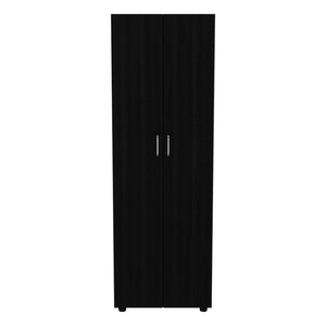19 Inch Black Wood Corner Accent Chest Compact Storage Cabinet for Small Spaces