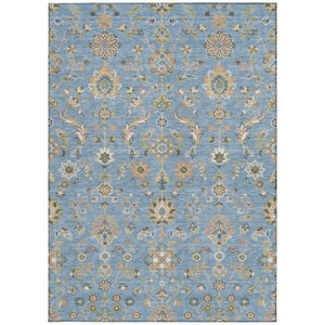 Abstract Washable Polyester Area Rug for Indoor Outdoor Patios and Living Rooms in Bold Style