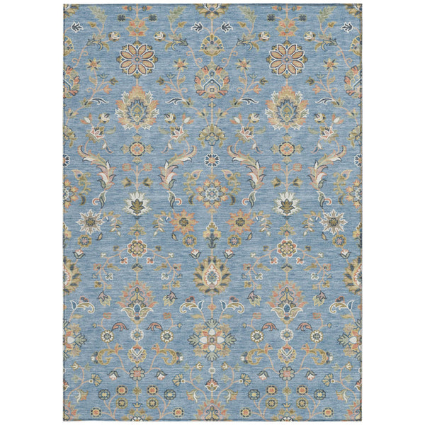 Abstract Washable Polyester Area Rug for Indoor Outdoor Patios and Living Rooms in Bold Style