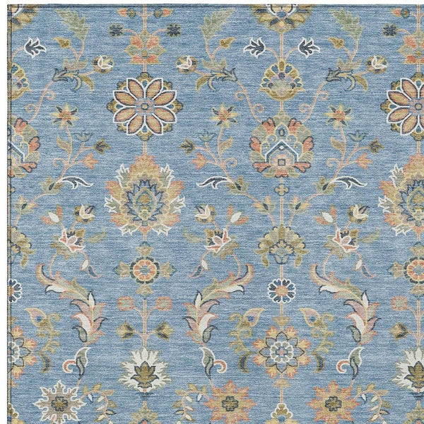Abstract Washable Polyester Area Rug for Indoor Outdoor Patios and Living Rooms in Bold Style