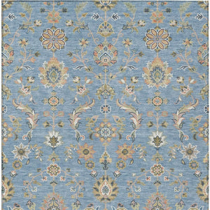 Abstract Washable Polyester Area Rug for Indoor Outdoor Patios and Living Rooms in Bold Style