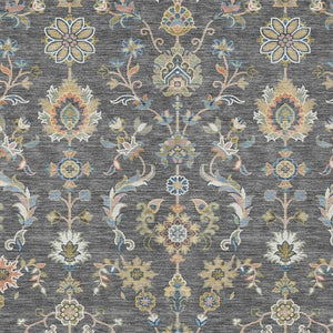 Abstract Washable Polyester Area Rug for Indoor Outdoor Patio Kitchen or Living Room