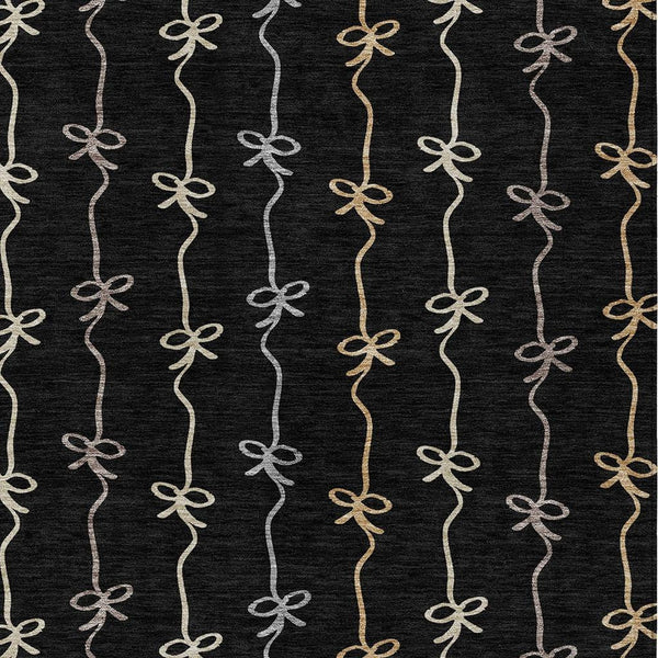 Geometric Southwestern Washable Polyester Area Rug for Indoor Outdoor and High Traffic Spaces