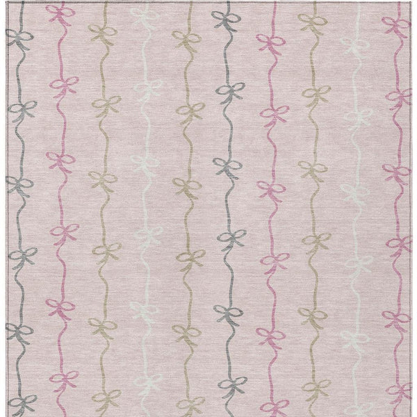 Southwestern Geometric Washable Polyester Area Rug Indoor Outdoor for Patio or Living Room