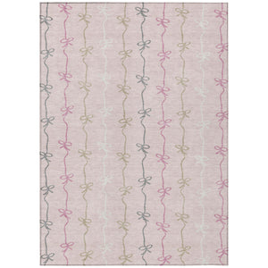 Southwestern Geometric Washable Polyester Area Rug Indoor Outdoor for Patio or Living Room