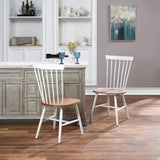 OSP Home Furnishings Eagle Ridge Dining Chair Toffee / Cream