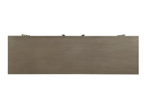 Lexington Touraine Dresser - Elegant Hand-glazed Platinum Finish With Sophisticated Silver Accents & Storage Platinum  732-222