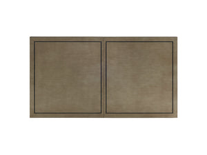 Lexington Chateau Luxurious Rectangular Dining Table With Hand-glazed Finish, Extending To Seat Ten Guests Platinum  732-877