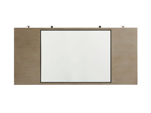 Lexington Foreau Writing Desk: Luxurious Platinum Finish With Elegant Silver Accents And Ample Storage Solutions Platinum  732-933c