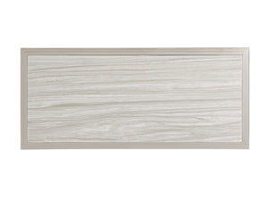 Lexington Athene Modern Luxe Cocktail Table With Polished Silver Marble Top And Platinum-finished Base Platinum  732-945c