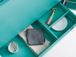 Lexington Cheval Bar Cabinet - Luxurious Platinum Finish With Aquamarine Interior, Led Lighting & Elegant Storage Platinum  732-961c