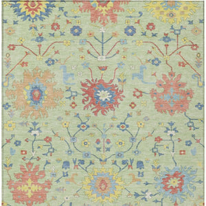 Faux Bois Washable Polyester Indoor Outdoor Area Rug with Felt Back for Patio or Living Room