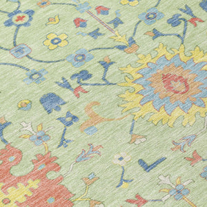 Faux Bois Washable Polyester Indoor Outdoor Area Rug with Felt Back for Patio or Living Room