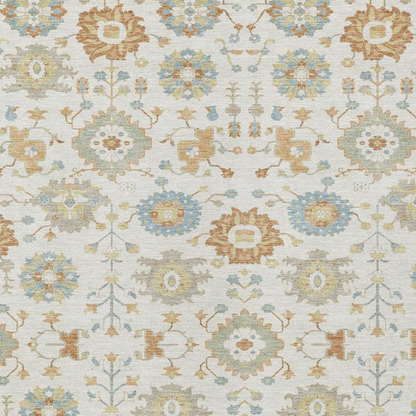 HomeRoots 8 Ft X 10 Ft Geometric Polyester Area Rug Washable Indoor Outdoor Living Room 733136