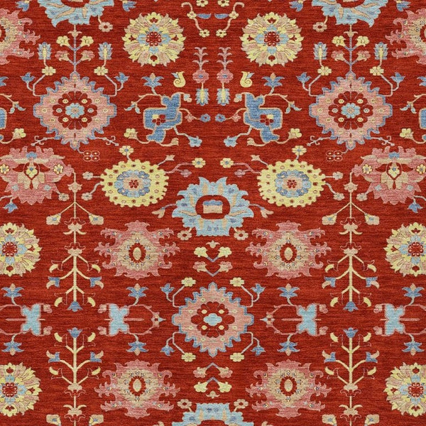 HomeRoots Geometric Polyester Area Rug Washable Indoor Outdoor Low Pile for Patio and Living Room 9' x 12' 733161